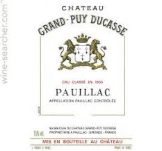 (image for) GRAND PUY DUCASSE 2000 [Ex- Owc 12 single bottle price]